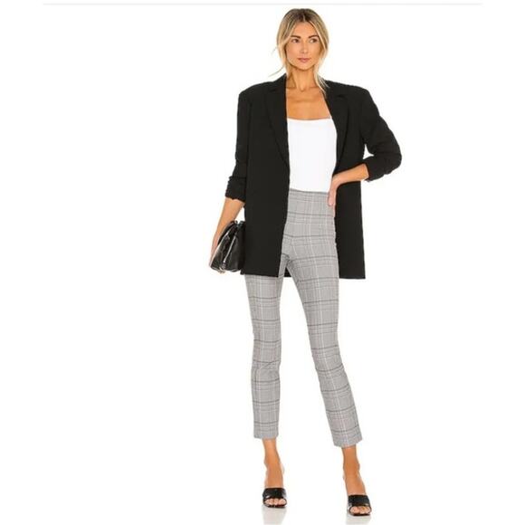 Rag & Bone Simone Plaid Crop NO Crease Pant size 8 - Picture 6 of 10